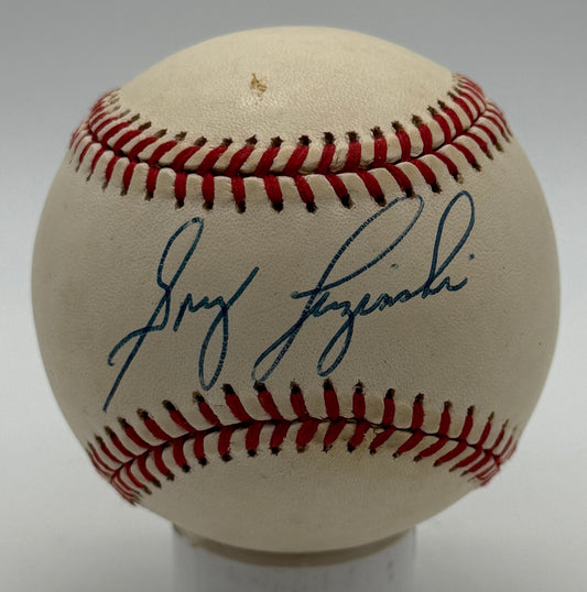 Greg Luzinski Signed/Autographed ONLB Baseball Phillies JSA 215634