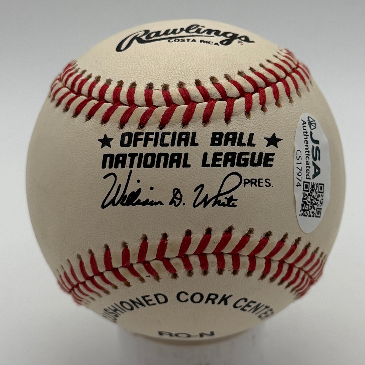 Greg Luzinski Signed/Autographed ONLB Baseball Phillies JSA 215634