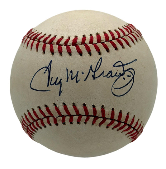 Tug McGraw Signed/Autographed ONLB Baseball Phillies JSA 215638
