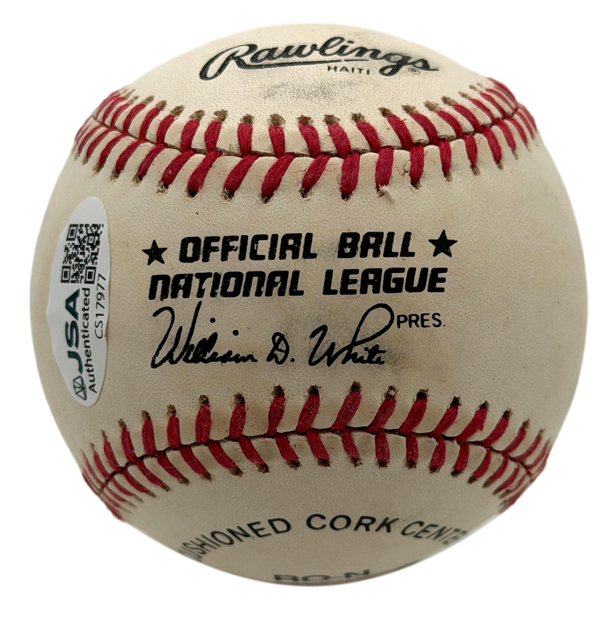 Tug McGraw Signed/Autographed ONLB Baseball Phillies JSA 215638