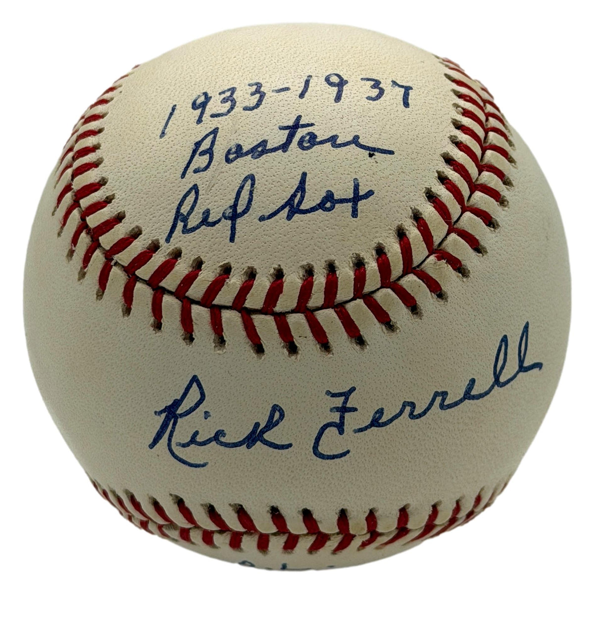 Rick Ferrell HOF Signed/Autographed w/ Insc OALB Baseball Red Sox JSA 215639