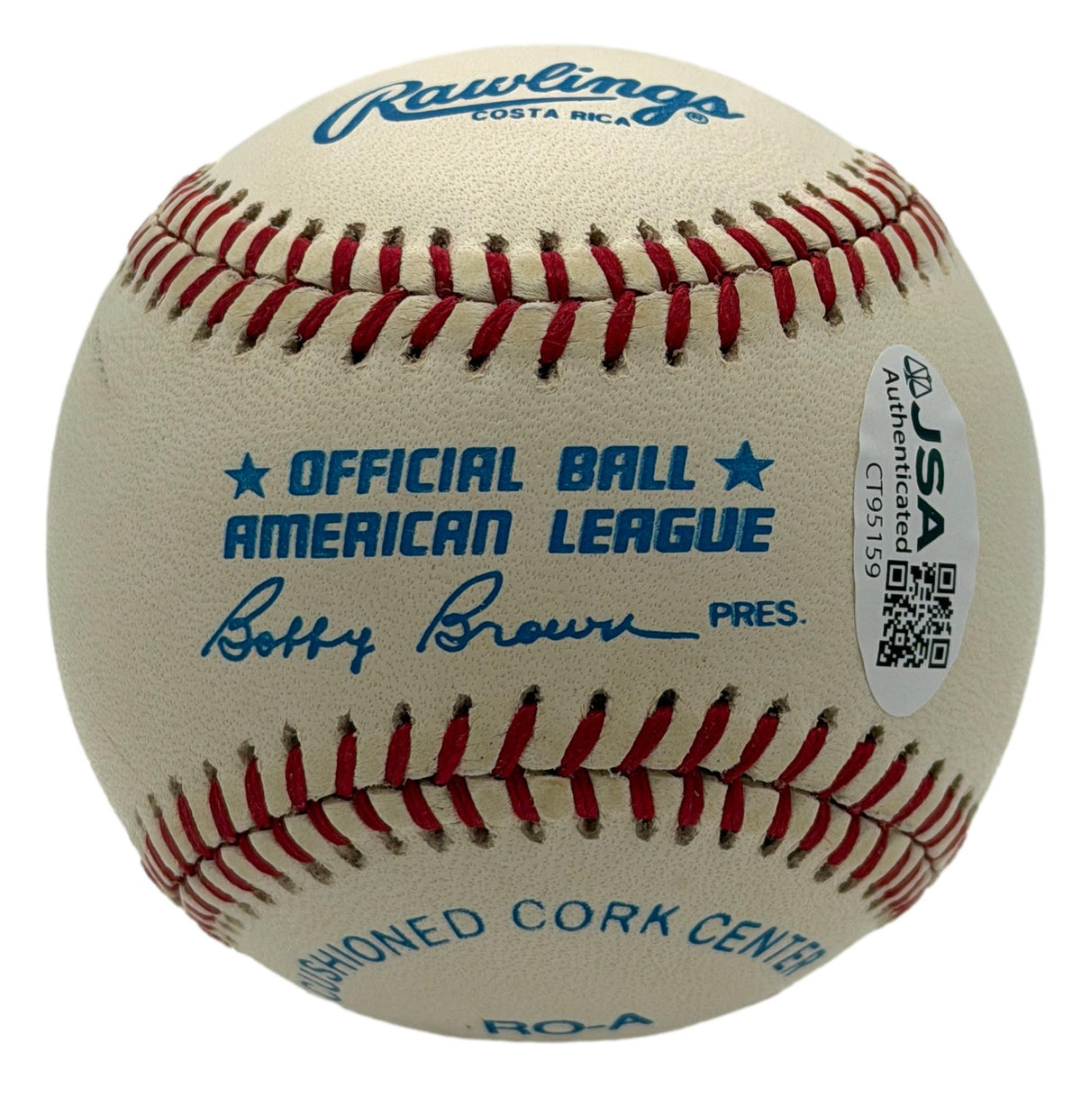 Rick Ferrell HOF Signed/Autographed w/ Insc OALB Baseball Red Sox JSA 215639