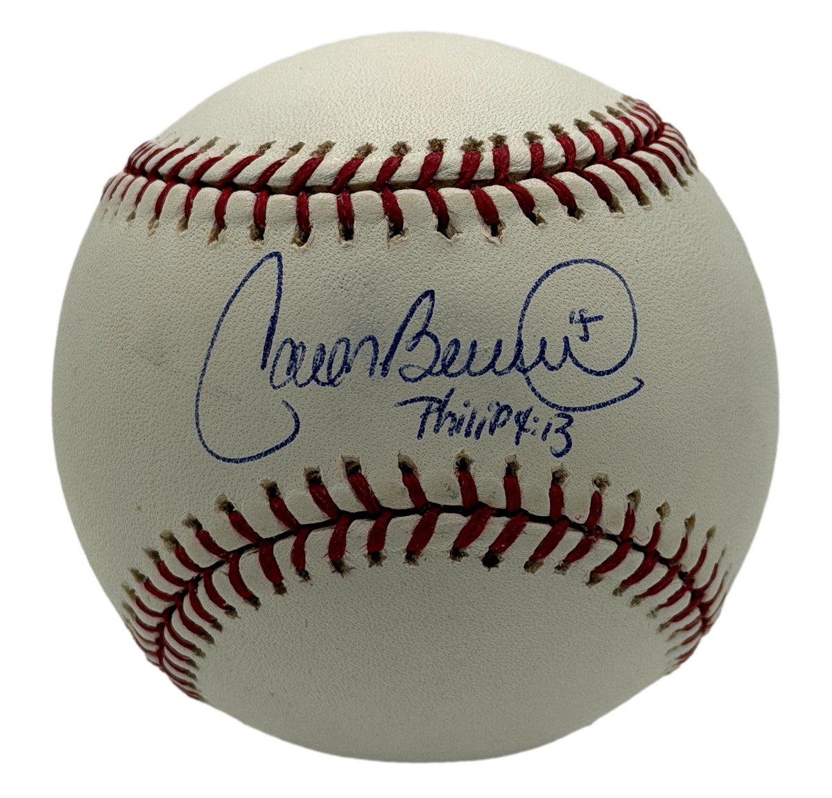 Carlos Beltran HOF Signed/Autographed w/ Insc OMLB Baseball Mets JSA 215641