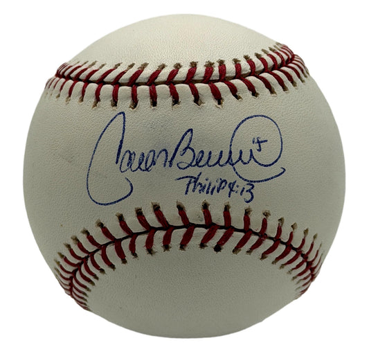 Carlos Beltran HOF Signed/Autographed w/ Insc OMLB Baseball Mets JSA 215641