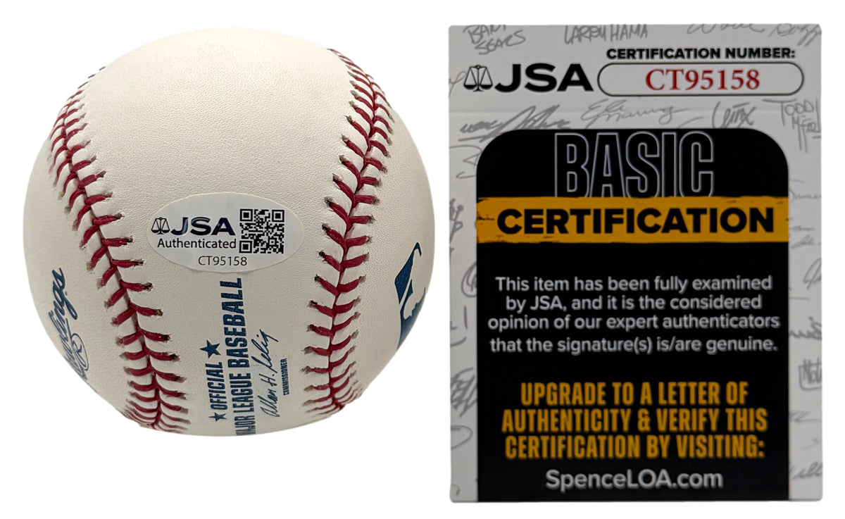 Carlos Beltran HOF Signed/Autographed w/ Insc OMLB Baseball Mets JSA 215641