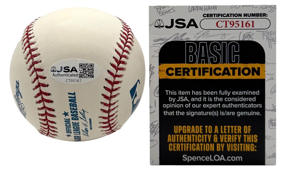 David Wright Signed/Autographed w/ Inscs OMLB Baseball Mets JSA 215642