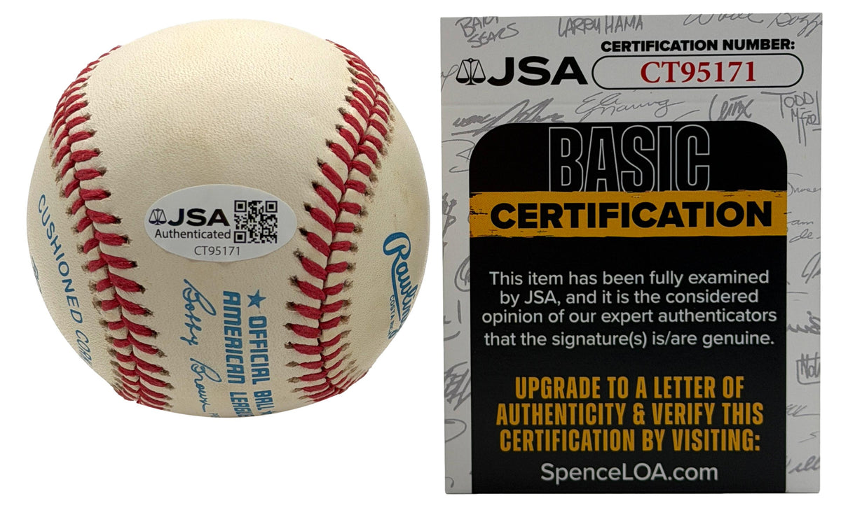 Bobby Doerr HOF Signed/Autographed Full Name OALB Baseball Red Sox JSA 215646