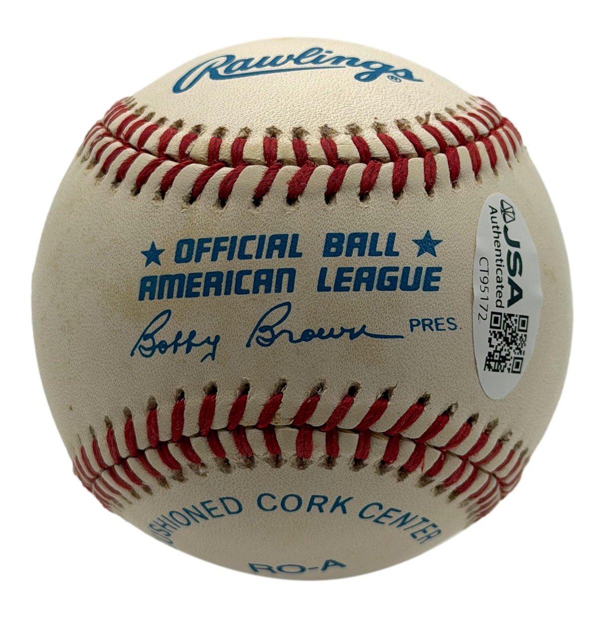Cal Ripken Jr HOF Signed/Autographed OALB Baseball Orioles JSA 215651