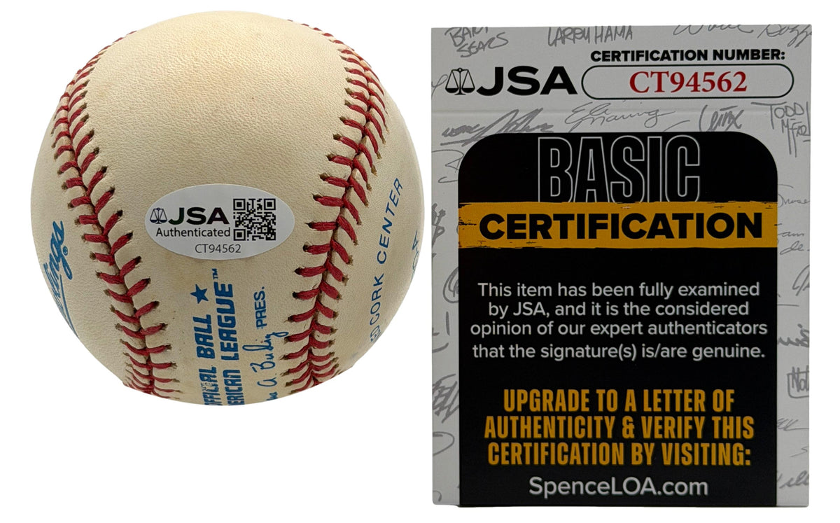 Carl Yastrzemski HOF Signed w/ Multiple Insc OALB Baseball Red Sox JSA 215661
