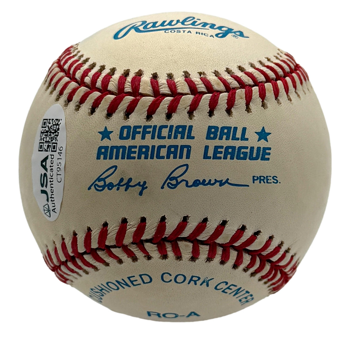 Yogi Berra HOF Signed/Autographed OALB Baseball Yankees JSA 215662