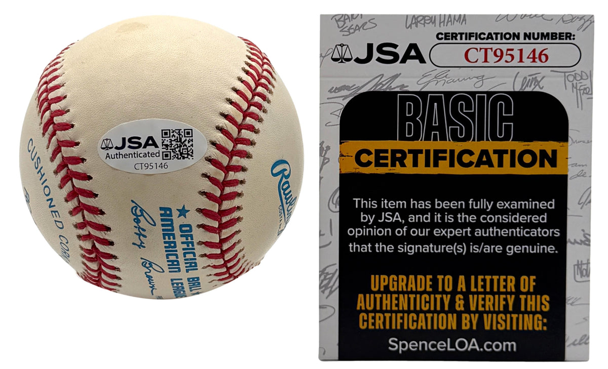 Yogi Berra HOF Signed/Autographed OALB Baseball Yankees JSA 215662