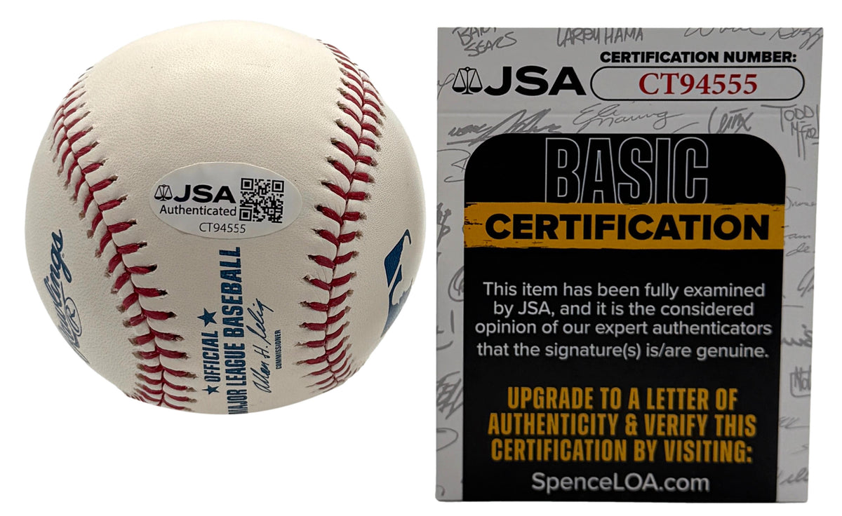 Ichiro Suzuki HOF Signed/Autographed OMLB Baseball Mariners JSA 215663