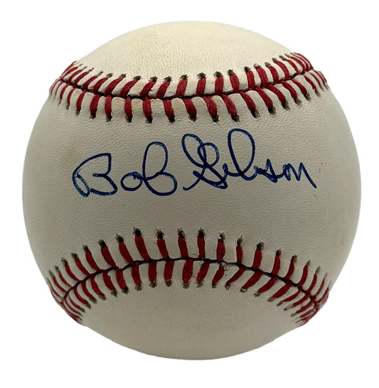 Bob Gibson HOF Signed/Autographed ONLB Baseball Cardinals JSA 215665
