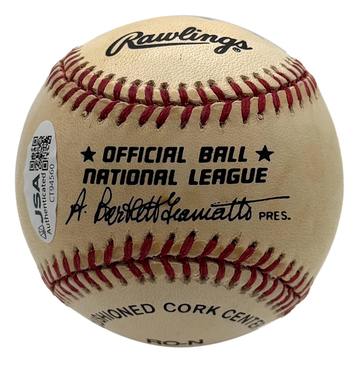 Pete Rose Signed w/ Multiple Insc ONLB Baseball Phillies Reds JSA 215666