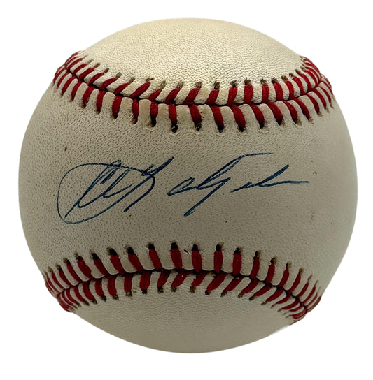 Carl Yastrzemski HOF Signed/Autographed OALB Baseball Red Sox JSA 215669