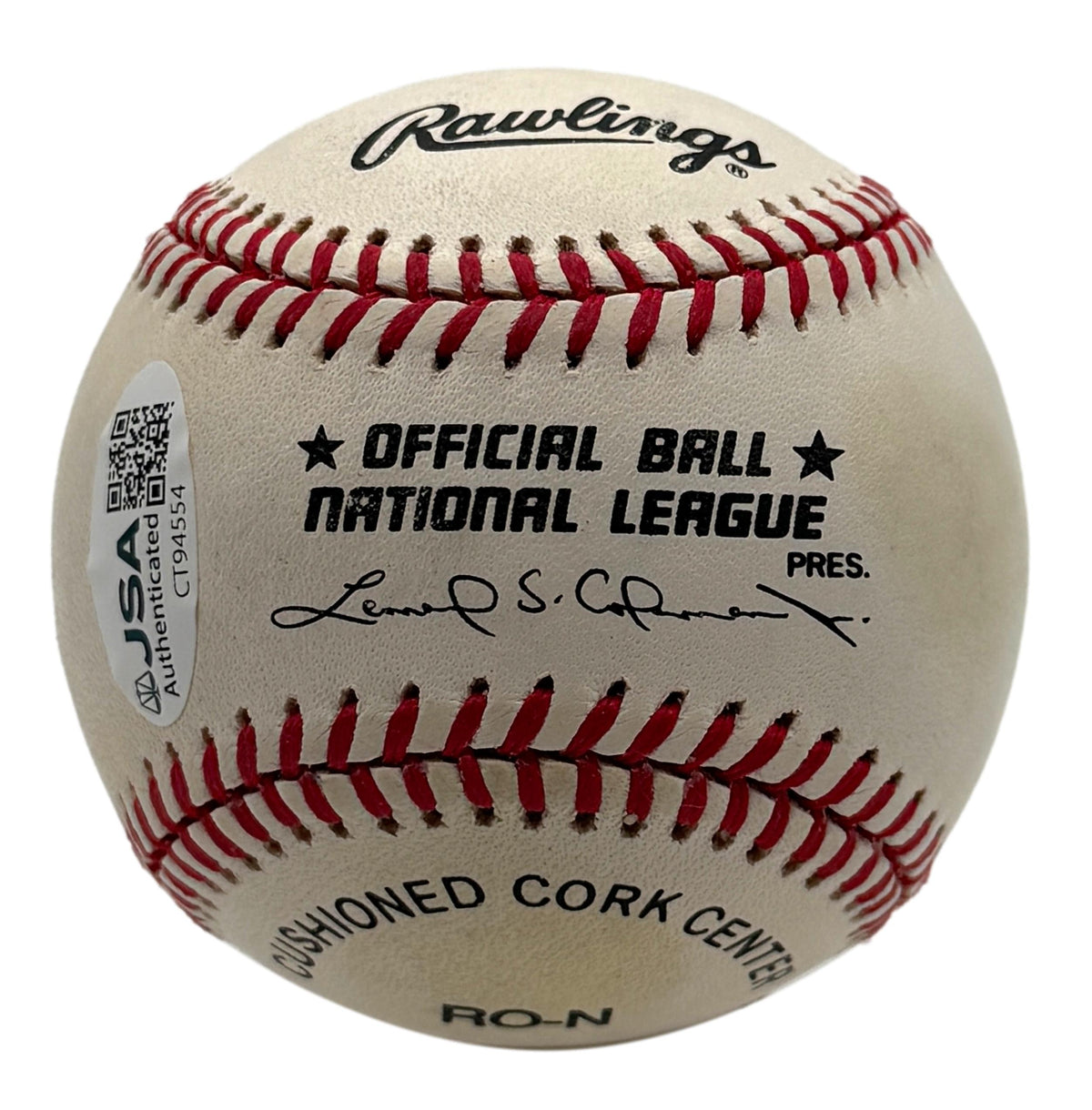 Willie Stargell HOF Signed/Autographed ONLB Baseball Pirates JSA 215670