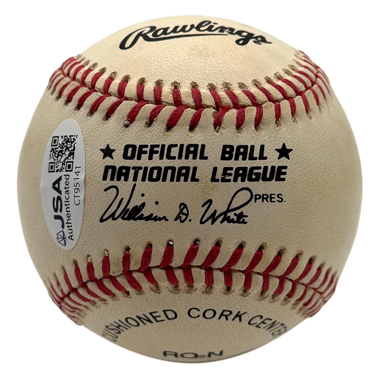 Tom Seaver HOF Signed/Autographed ONLB Baseball Mets JSA 215671