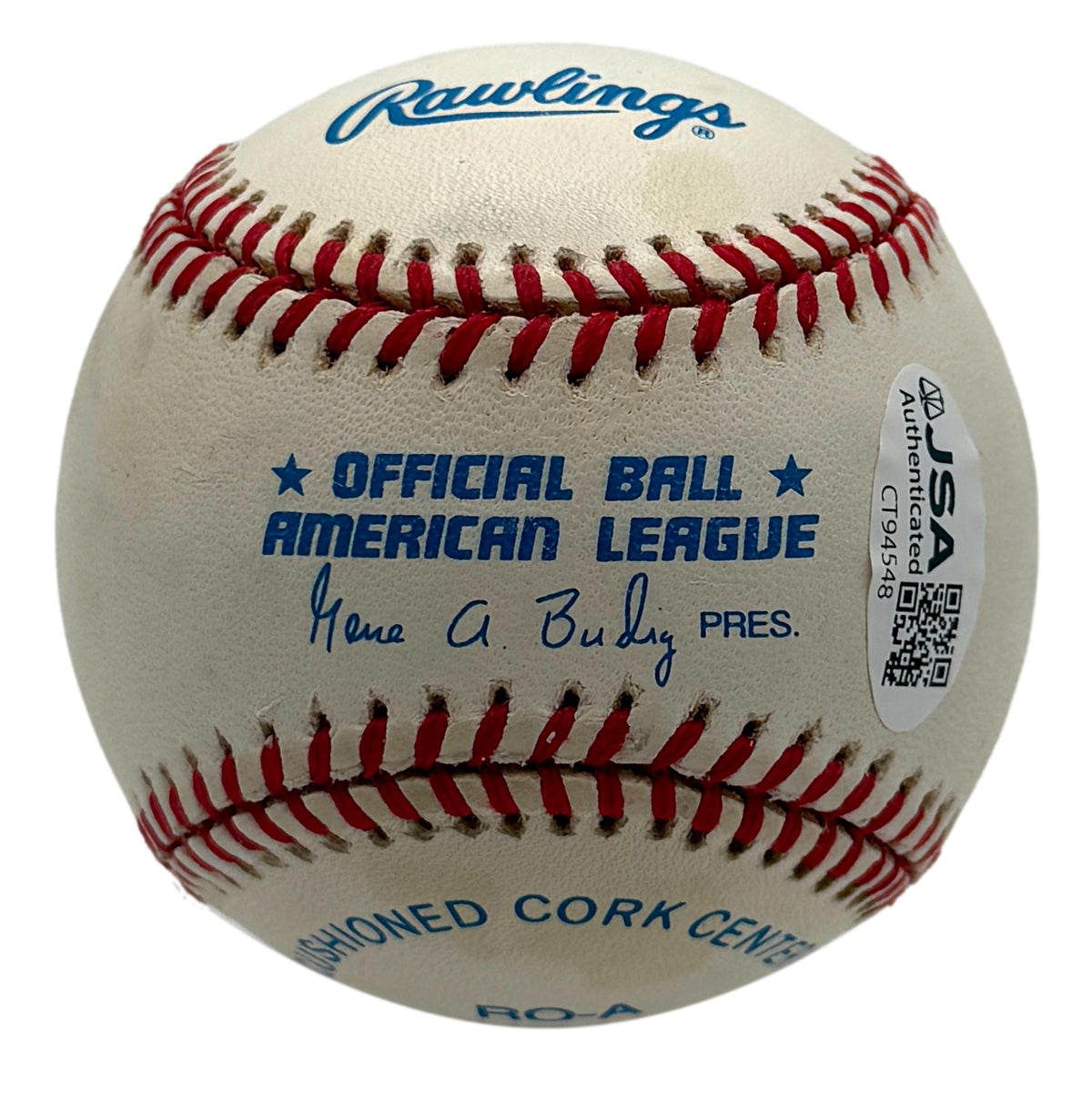 Cal Ripken Jr HOF Signed/Autographed OALB Baseball Orioles JSA 215672