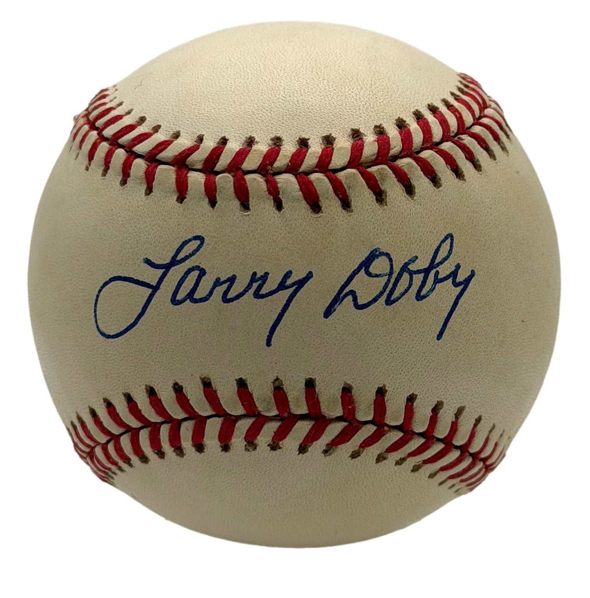 Larry Doby HOF Signed/Autographed OALB Baseball Indians JSA 215673