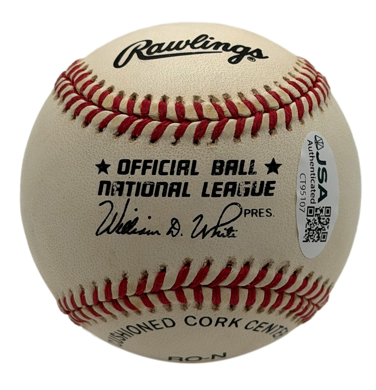 Barry Bonds Signed/Autographed ONLB Baseball Giants Pirates JSA 215675