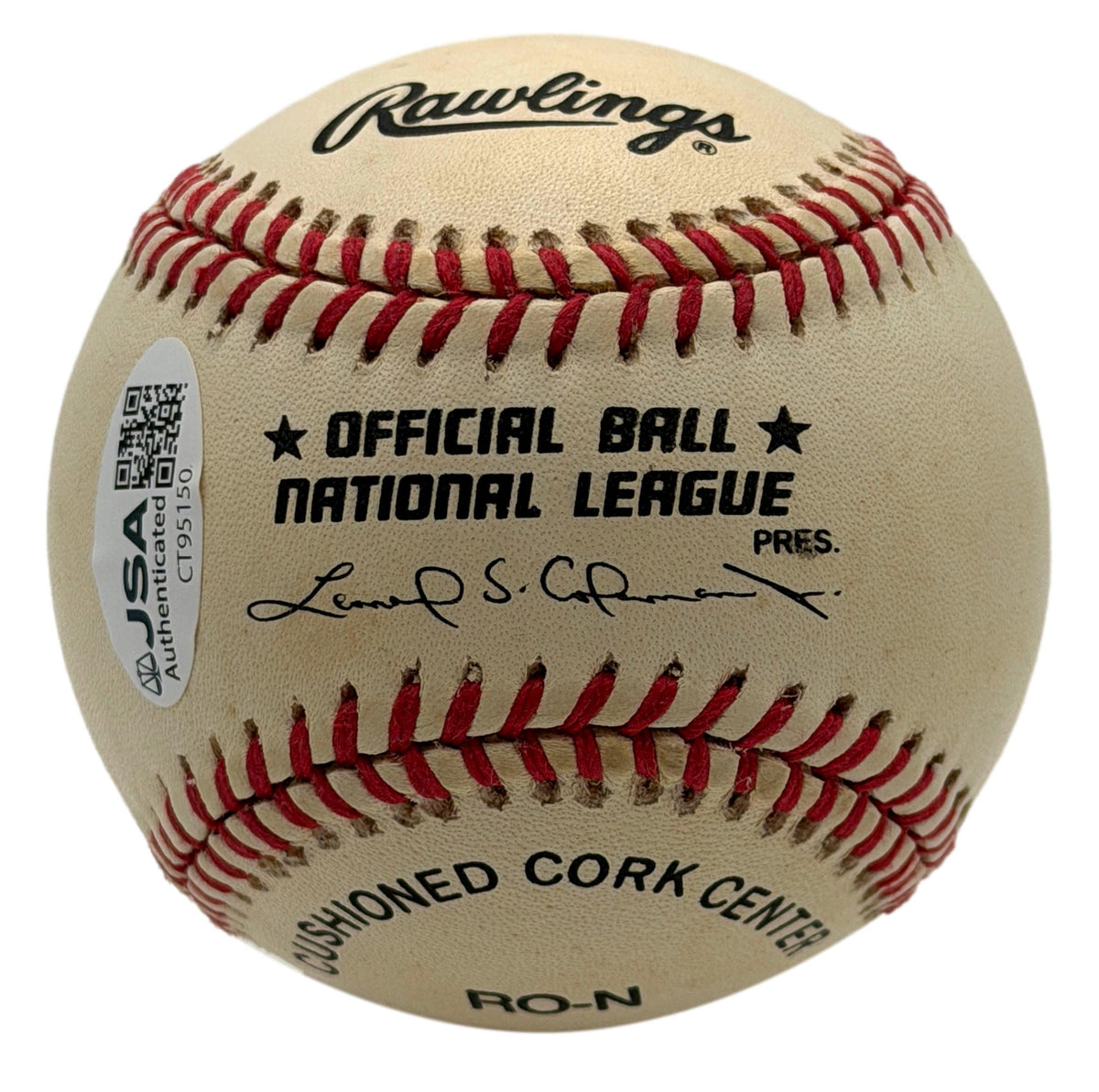 Mark McGwire Signed/Autographed ONLB Baseball Cardinals JSA 215677