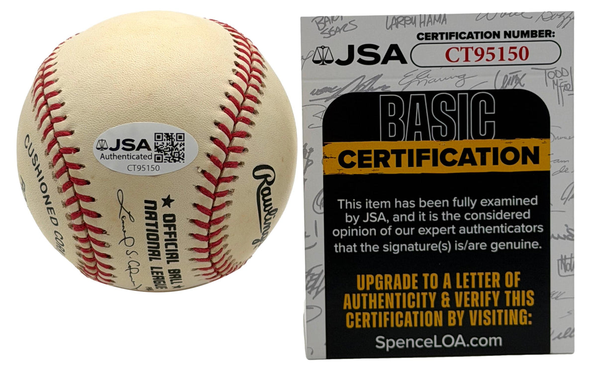 Mark McGwire Signed/Autographed ONLB Baseball Cardinals JSA 215677