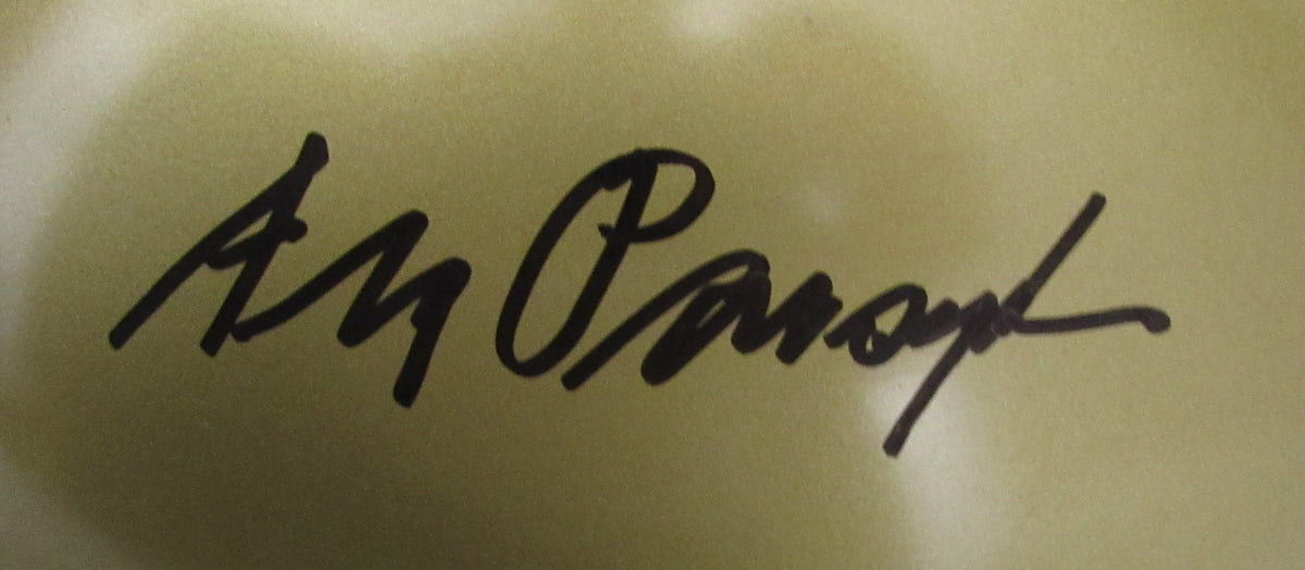 Ara Parseghian Notre Dame Signed/Auto Full Size Reproduction Helmet JSA 213322