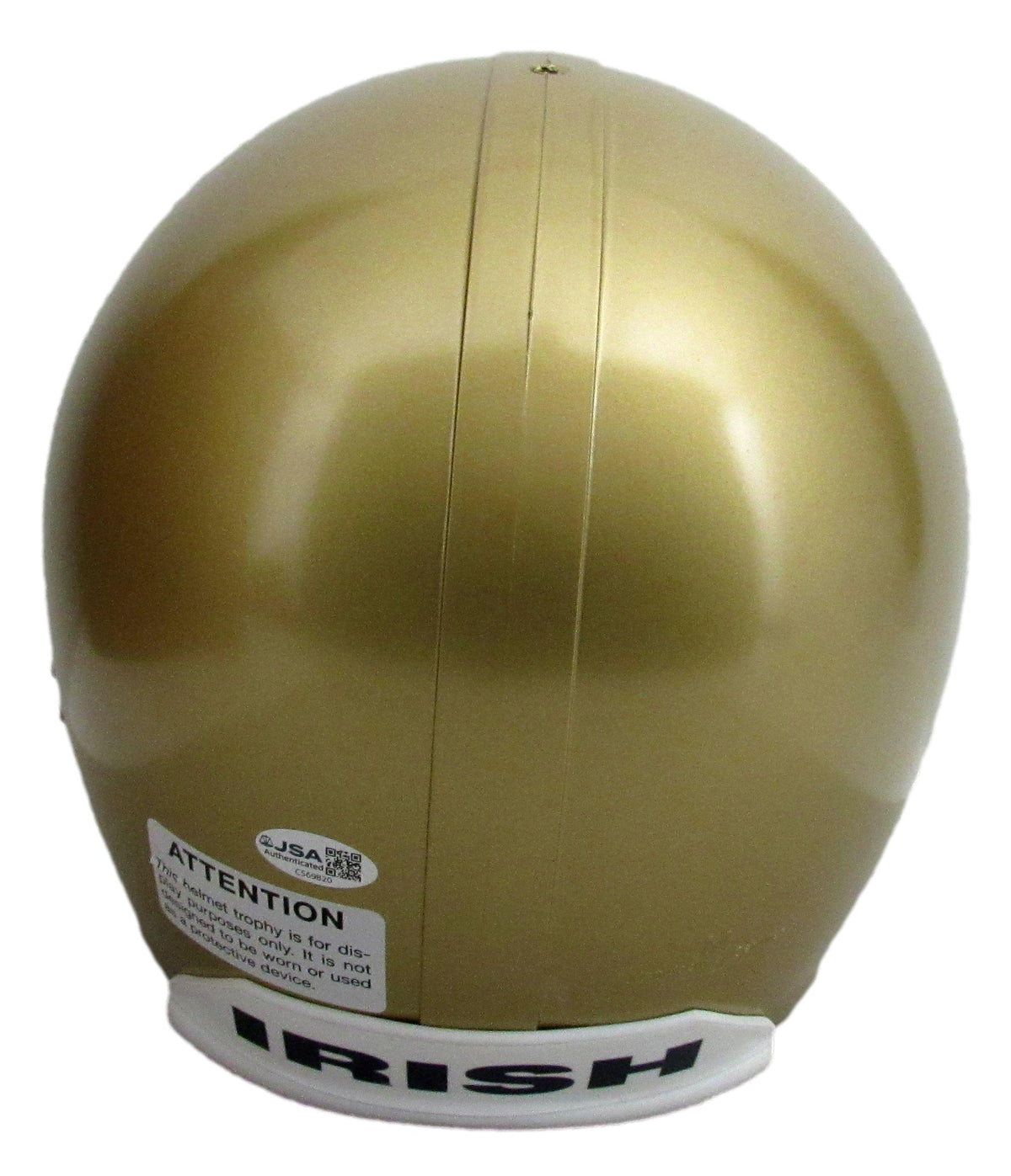 Ara Parseghian Notre Dame Signed/Auto Full Size Reproduction Helmet JSA 213322