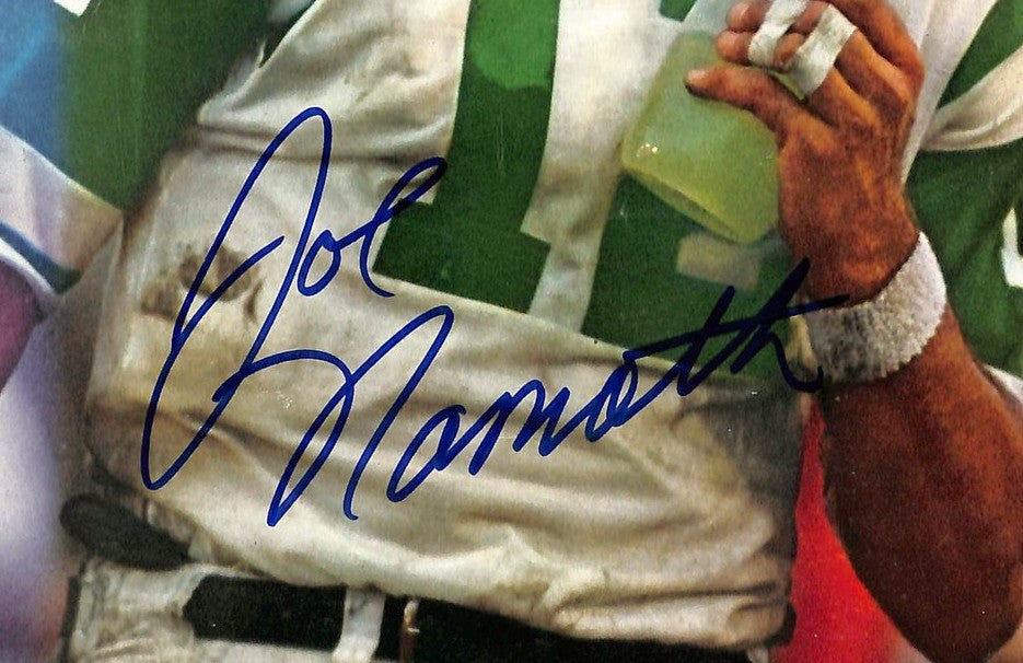 Joe Namath HOF Signed/Auto 1/20/1969 Sports Illustrated Magazine PSA/DNA 215572