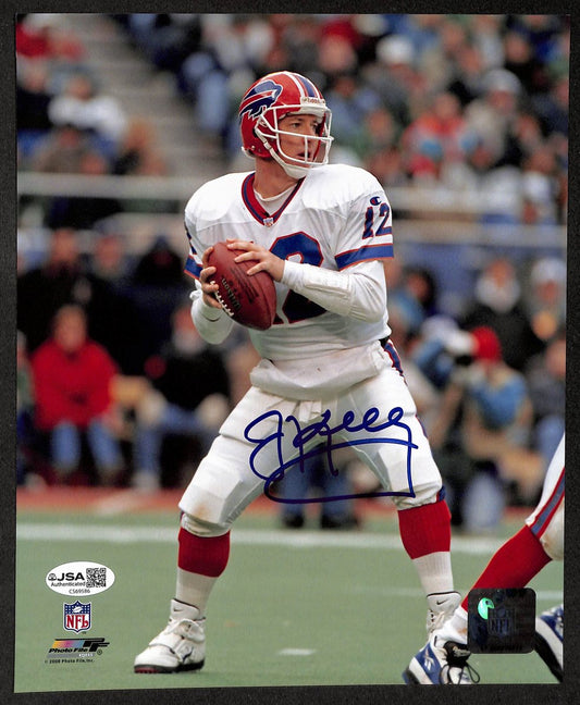 Jim Kelly HOF Signed/Autographed 8x10 Photo Buffalo Bills JSA XHC148