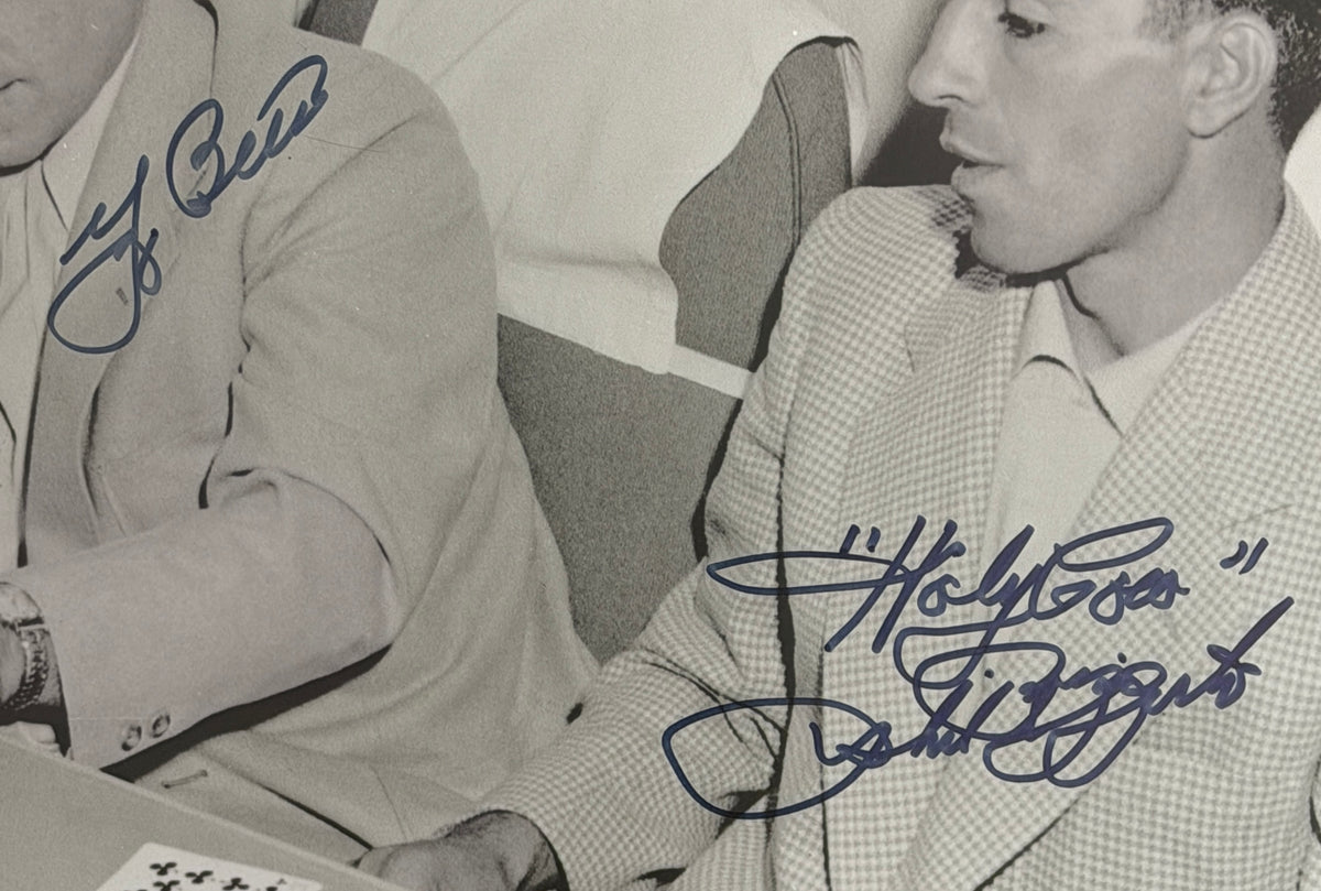 Yogi Berra/Phil Rizzuto Dual-Signed/Auto 11x14 Photo New York Yankees JSA XHC150