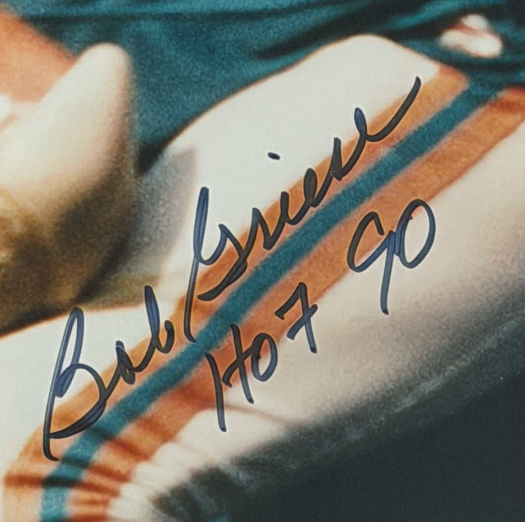 Bob Griese HOF Signed/Inscribed 16x20 Photo Miami Dolphins JSA XHC155