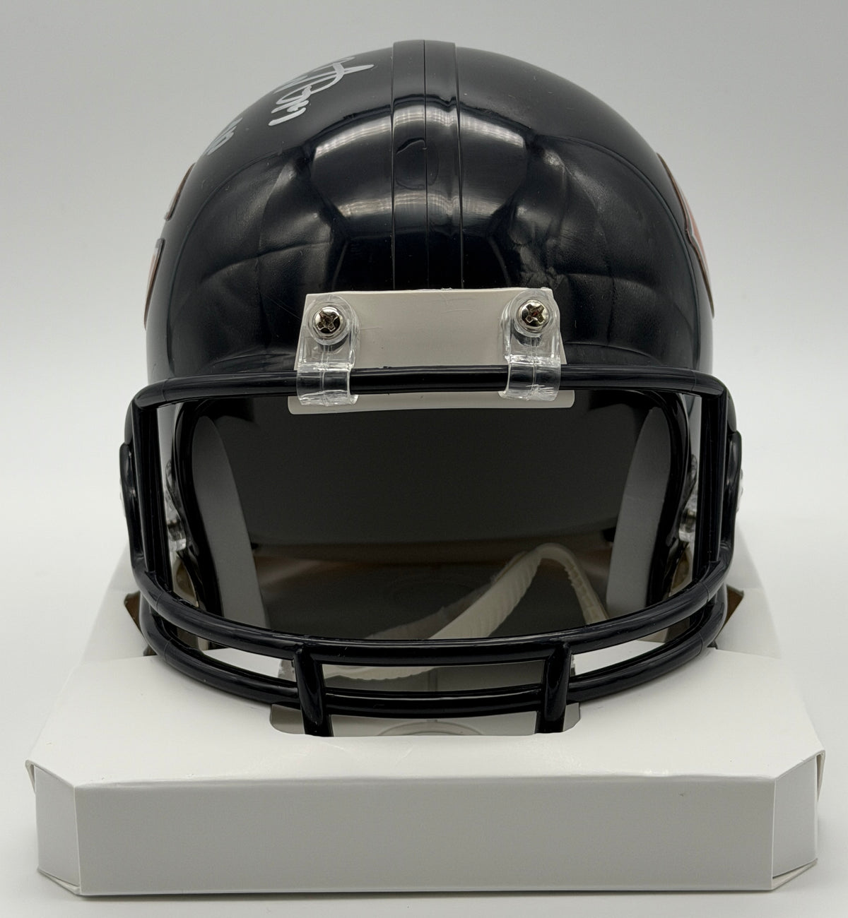 Jimbo Covert HOF Signed/Inscribed Chicago Bears Mini Football Helmet JSA 215557