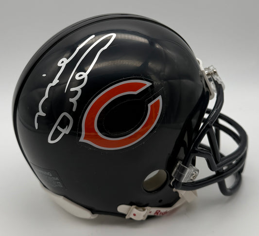 Mike Ditka HOF Signed/Autographed Chicago Bears Mini Football Helmet JSA 215558