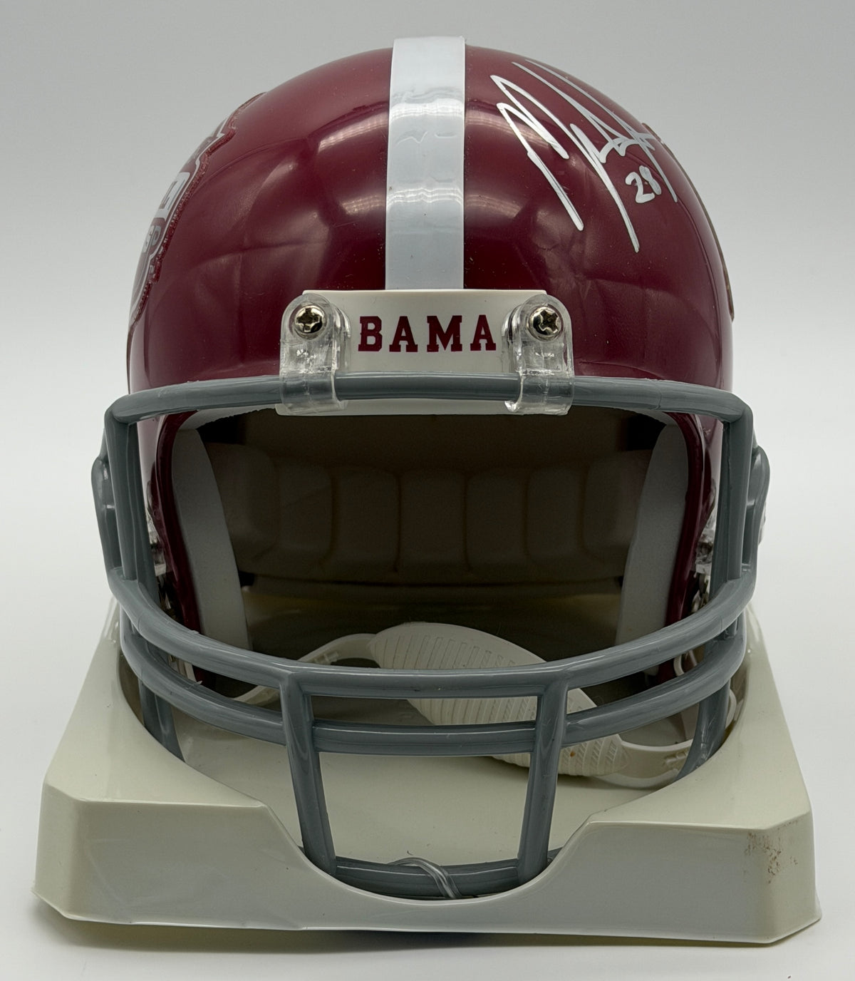 Mark Ingram Signed/Autographed Alabama Mini Football Helmet JSA 215559