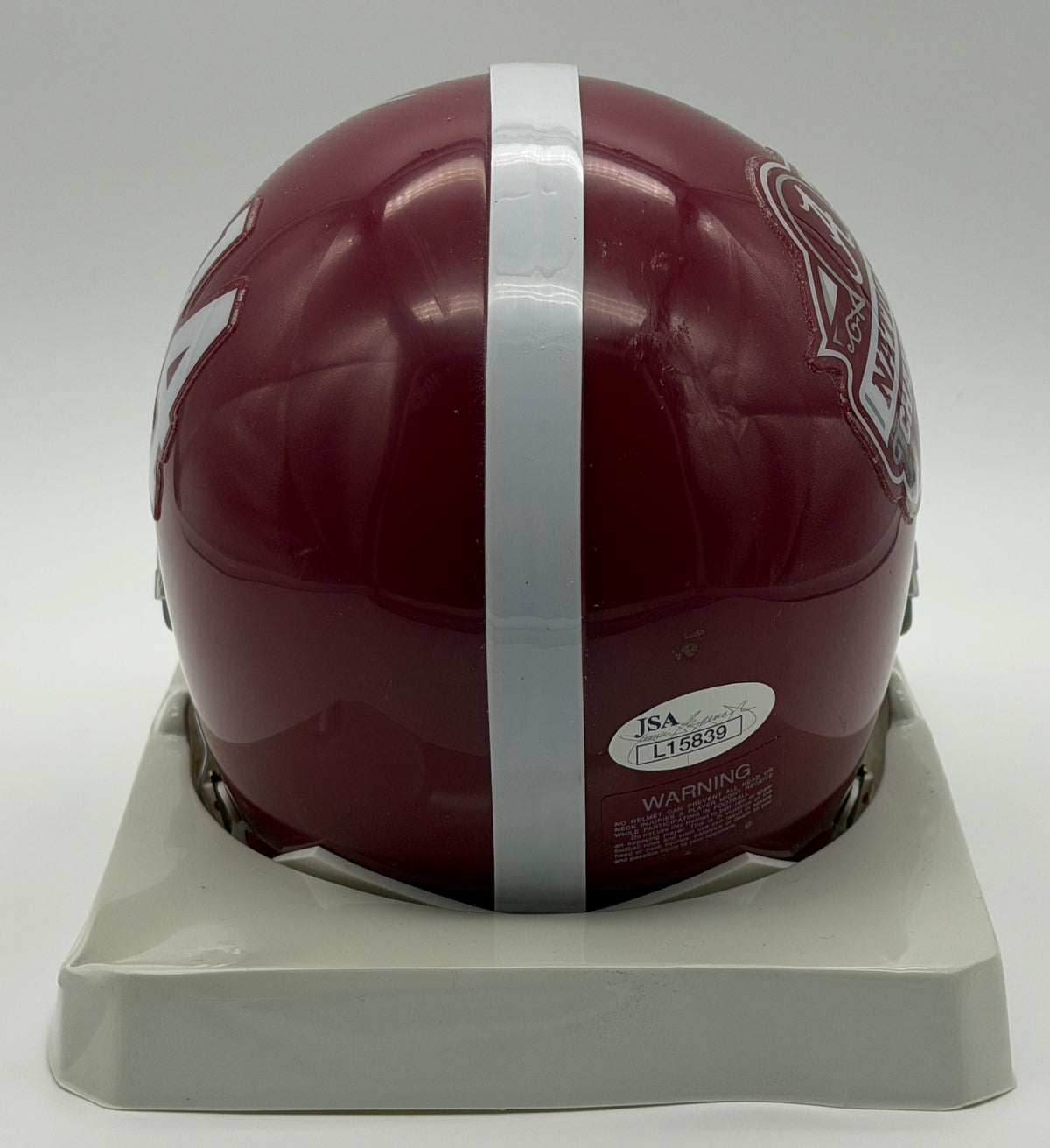 Mark Ingram Signed/Autographed Alabama Mini Football Helmet JSA 215559