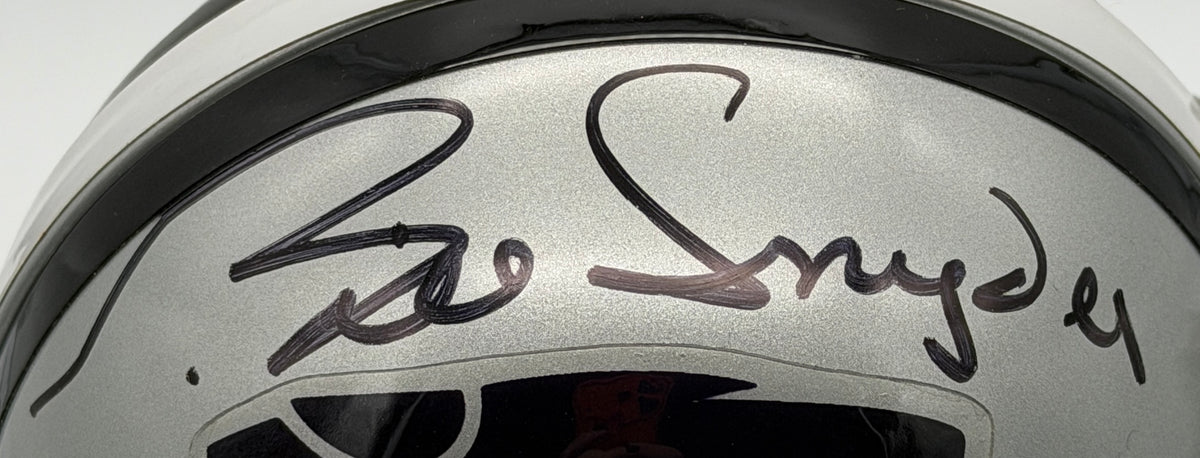 Bill Snyder Signed/Autographed Kansas State Mini Football Helmet JSA 215560