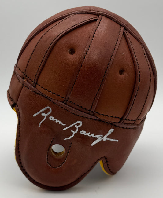 Sammy Baugh HOF Signed/Auto Redskins Mini Leather Football Helmet PSA/DNA 215561