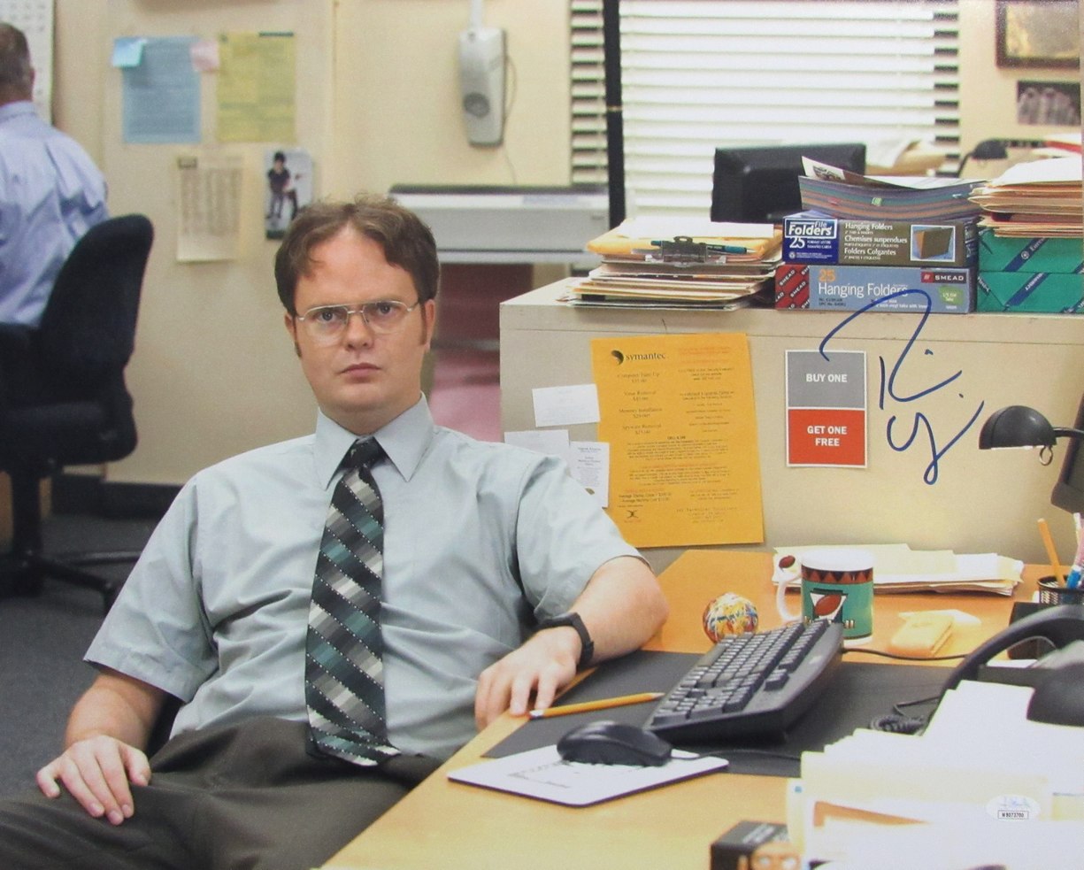 Rainn Wilson Autographed 16x20 Photo "The Office" JSA 184756