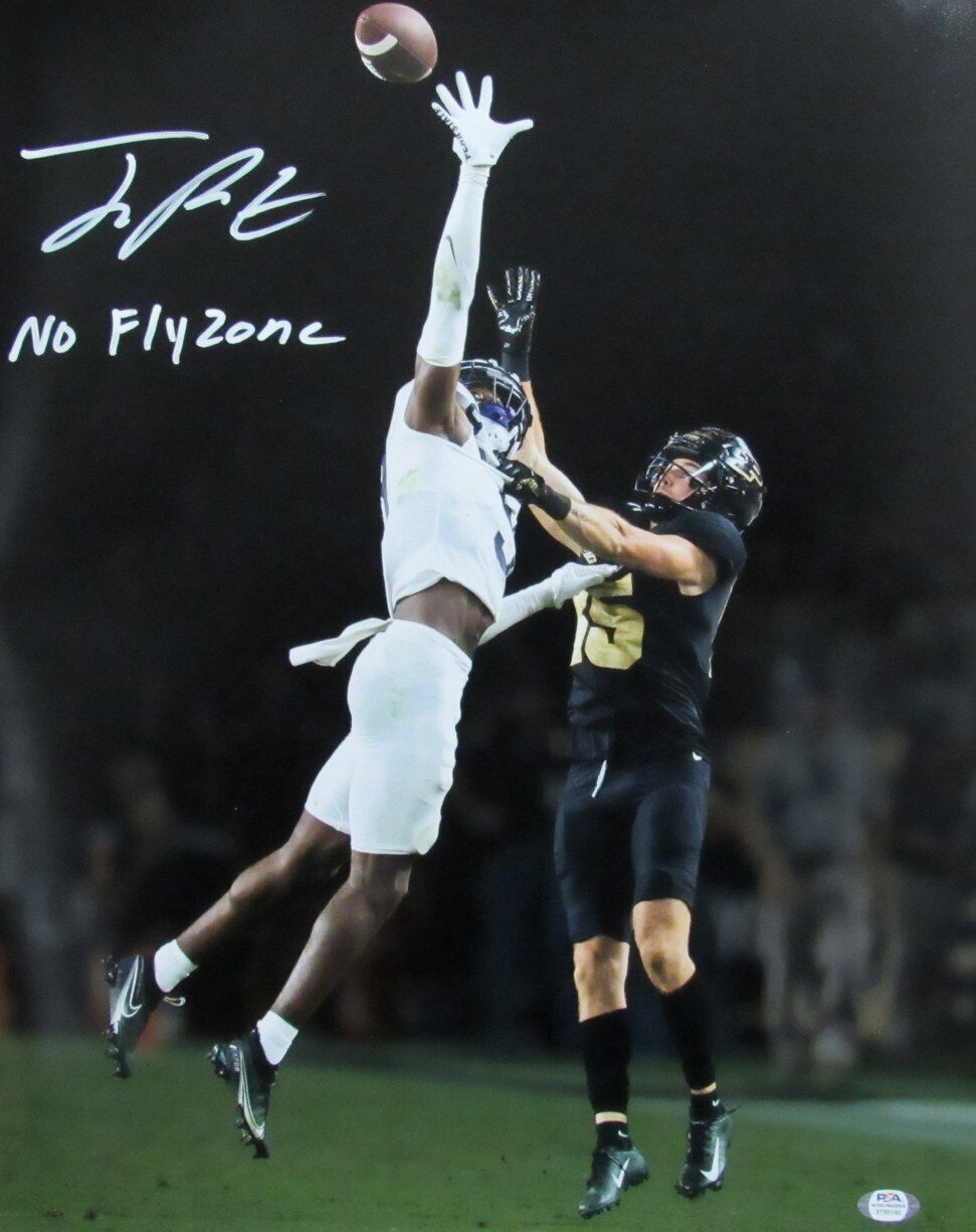 Joey Porter Jr. Autographed/Inscribed 16x20 Photo Penn State PSA/DNA 177729