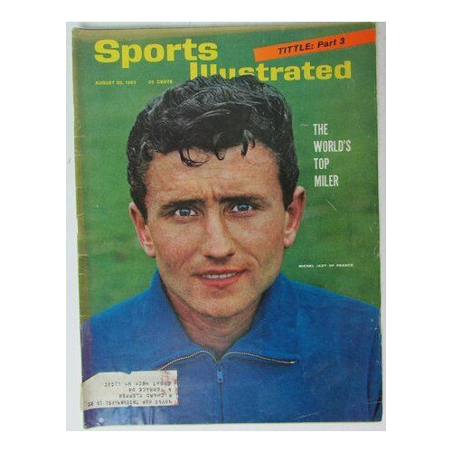 Michel Jazy France 1965   Sports Illustrated 8/30/65  146516