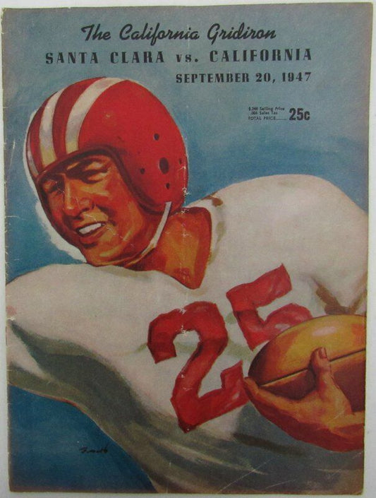 1947 Santa Clara vs. California College Football Program 143498