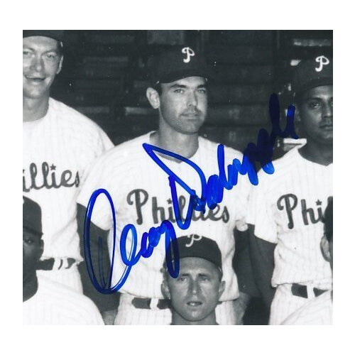 Phillies Taylor/Dalrymple/Mauch/Callison Multi Signed 8x10 Photo 140448