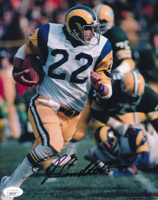 John Cappelletti Autographed 8x10  Photo Los Angeles Rams JSA