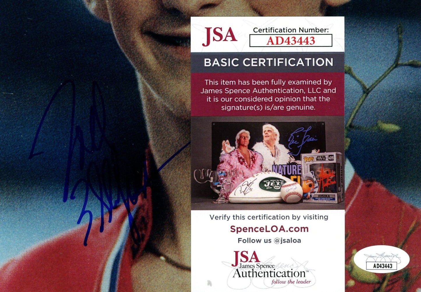 Todd Eldredge Autographed 8x10 Photo Olympic USA Figure Skating JSA