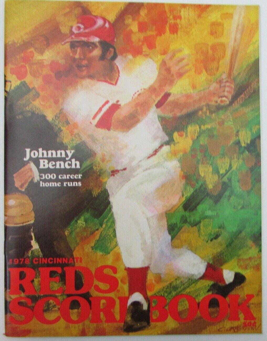 1978 San Francisco Giants vs. Cinncinnati Reds Game Program/Scorecard  157369