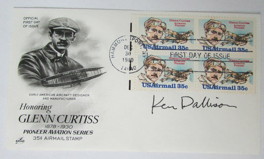 Ken Dallison Stamp Designer Signed/Auto FDC First Day Cover/Envelope 146667