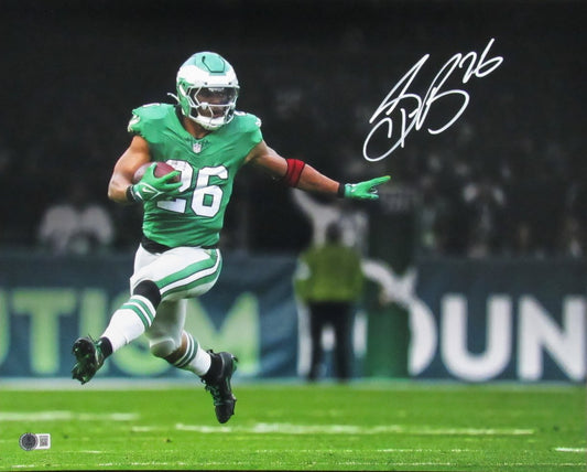 Saquon Barkley Signed/Autographed 16x20 Photo Philadelphia Eagles Beckett 192656