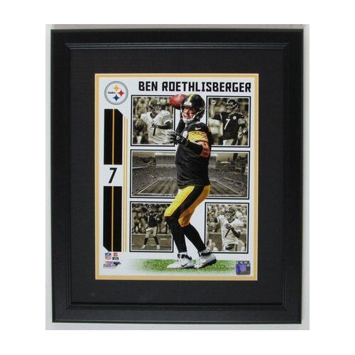 Ben Roethlisberger Pittsburgh Steelers Unsigned 11x14 Photo Framed 500053