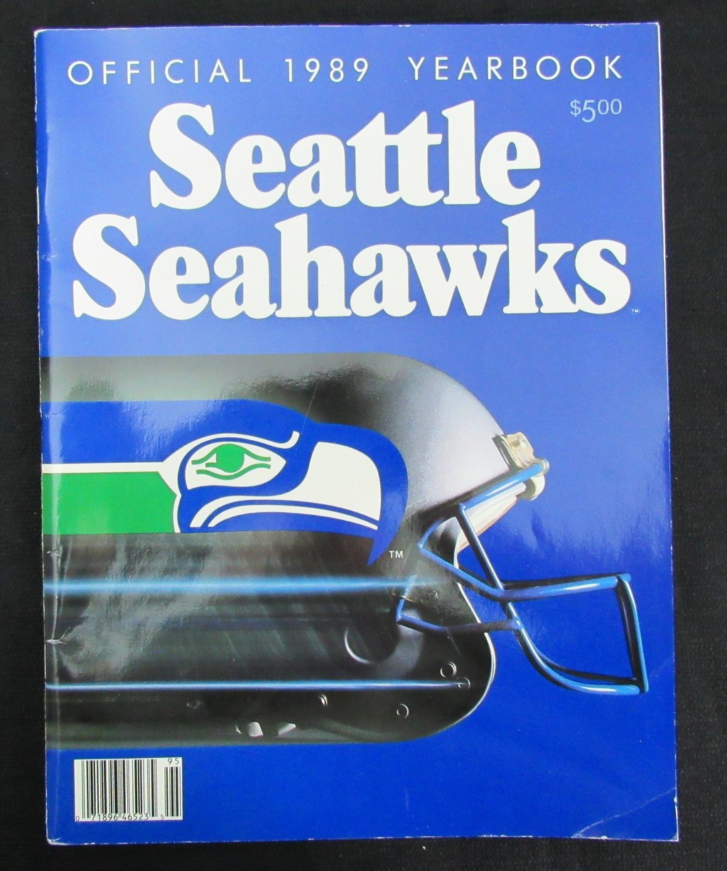 1989 Seattle Seahawks NFL Official Football Yearbook 181396